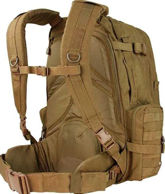 Рюкзак Штурмовой CONDOR 3-Day Assault Pack 50L Койот - изображение 4