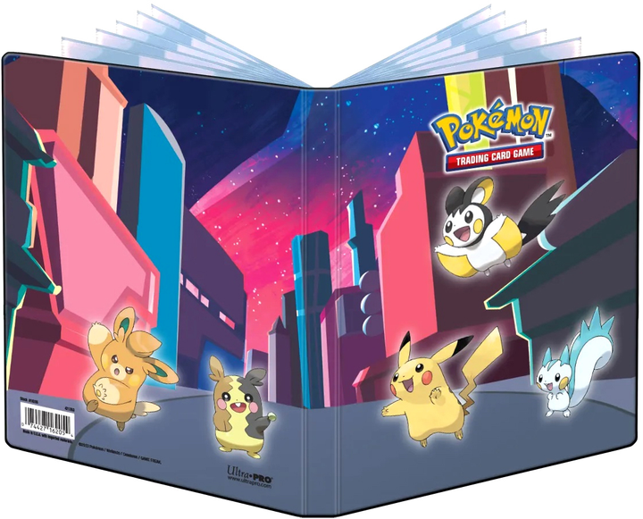 Альбом для карток Ultra Pro Pokémon 4-Pocket Portfolio Gallery Series Shimmering Skyline (74427162054) - зображення 1