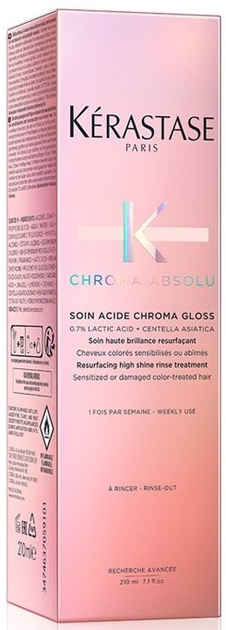 Fluid Kerastase Chroma Absolu Gloss dla intensywnego połysku i gładkości włosów farbowanych 210 ml (3474637059101) - obraz 2