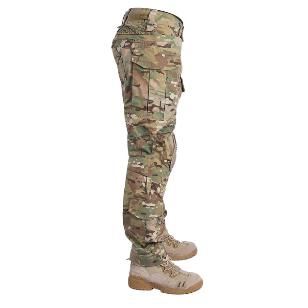Бойові штани IDOGEAR G3 Combat Pants Multicam з наколінниками, L - зображення 2