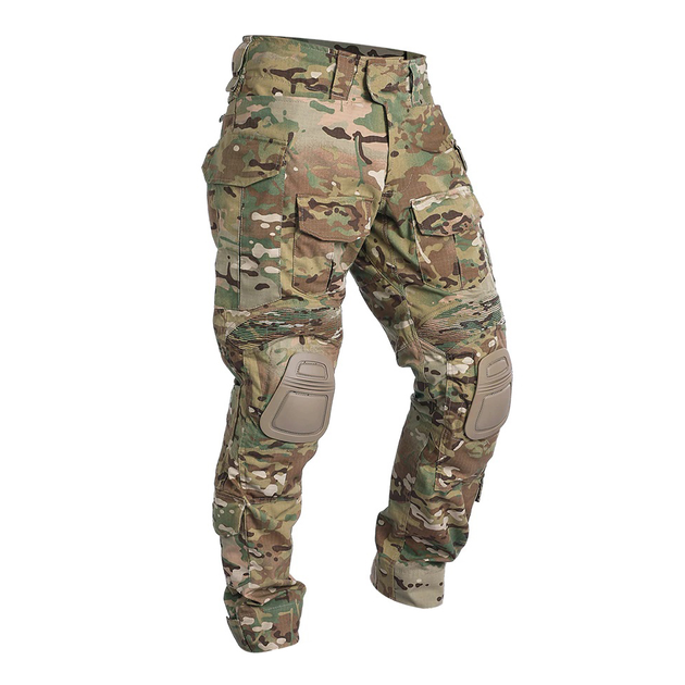 Бойові штани IDOGEAR G3 Combat Pants Multicam з наколінниками, XL - зображення 1
