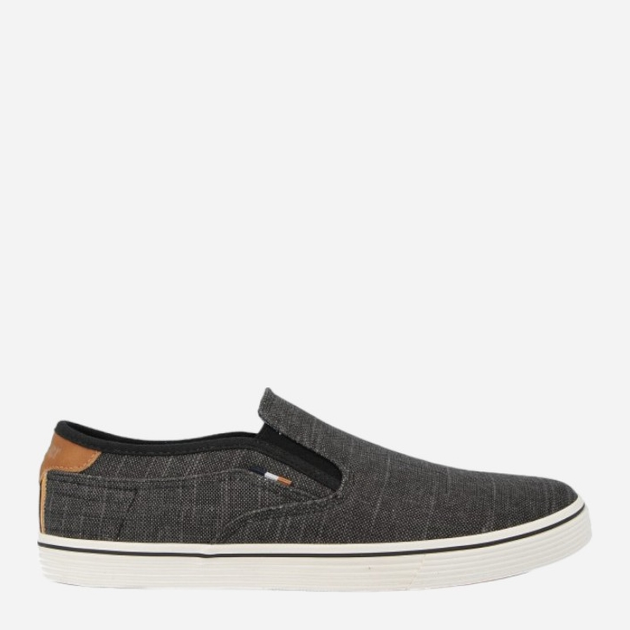 Buty slip-on męskie Wrangler Calypso Low 20241032.25Y 44 28.5 cm Czarne (5400821973234) - obraz 1