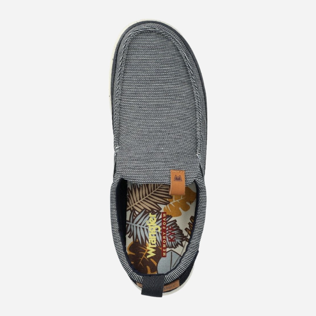 Чоловічі мокасини Wrangler Kohala Low 20241034.14D 41 26.5 см Сірі (5400821973920) - зображення 5
