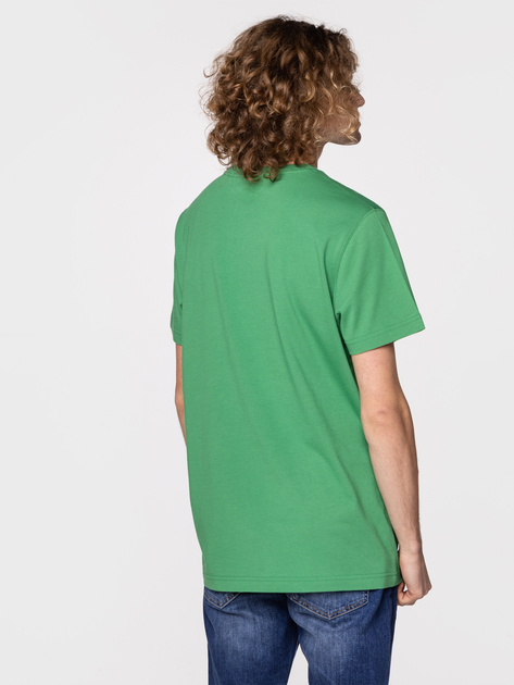 Koszulka męska bawełniana Lee Cooper HERO7 FADE-1010 L Zielona (5904347388010) - obraz 2