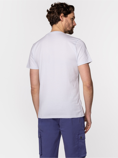 Koszulka męska bawełniana Lee Cooper LCO3-2403 XL Błękitna (5904347395575) - obraz 2