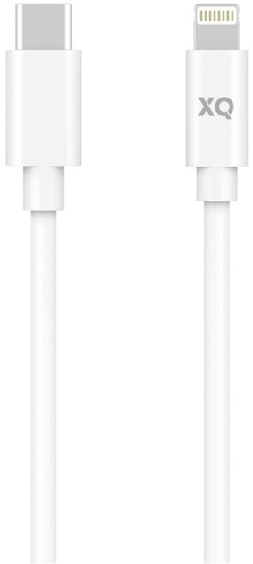 Кабель Xqisit Fast Charging USB Type-C - Apple Lightning 1.5 м White (4029948077673) - зображення 1
