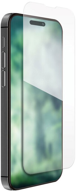 Захисне скло Xqisit NP Tough Glass CF для Apple iPhone 15/15 Pro Clear (4029948227399) - зображення 2