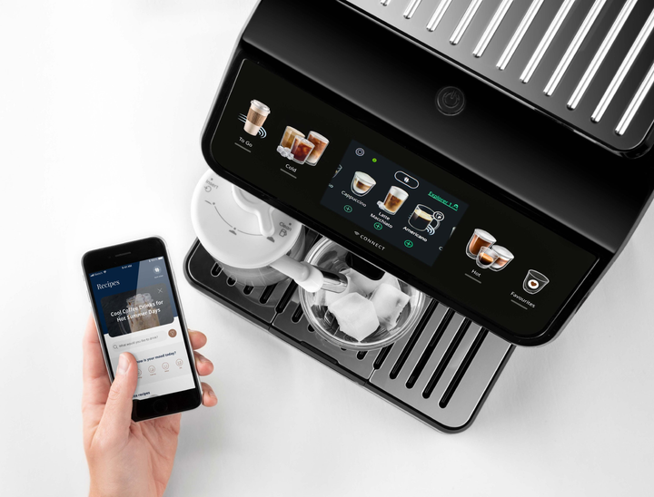 Кофемашина Delonghi Eletta Explore ECAM450.86.T + Аккумуляторный пылесос SAMSUNG Jet75 VS20B75ADR5/UK (комплект) - изображение 14