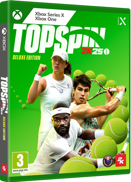 Гра XOne/XSX Top Spin 2K25 Deluxe Edition (Blu-ray) (5026555369015) - зображення 2