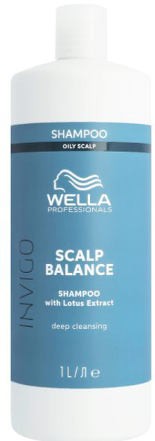 Шампунь Wella Professionals Invigo Scalp Balance Deep Cleansing For Oily Scalp 1000 мл (4064666585277) - зображення 1