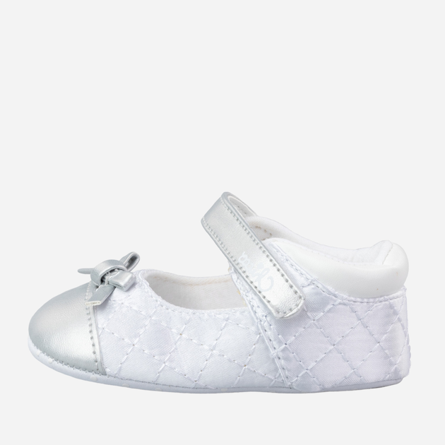 Дитячі пінетки для дівчинки Chicco 01065132000000-300 17 Білі (8051182191637) - зображення 3