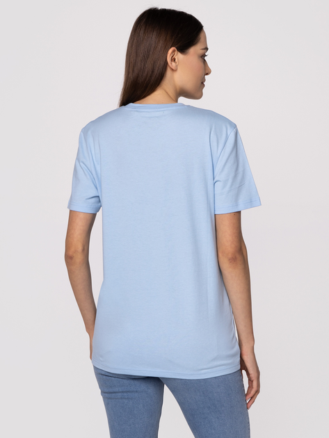 Koszulka damska bawełniana Lee Cooper DIAMOND MINI-2420 2XL Błękitna (5904347396336) - obraz 2