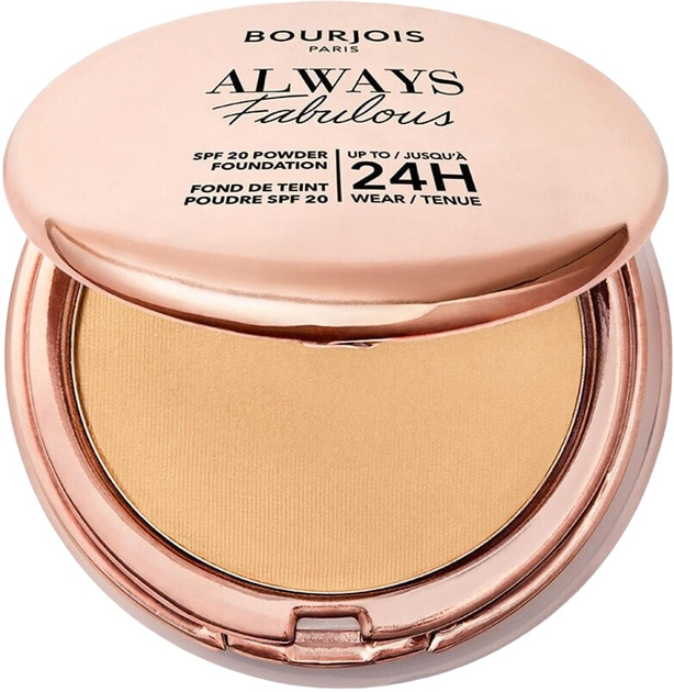 Пудра для обличчя Bourjois Always Fabulous SPF 20 410 Golden Beige 7 г (3616305133083) - зображення 2