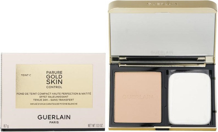 Puder neutralny Guerlain Parure Gold Skin Control High Perfection Matte 1N 8,7 g (3346470437906) - obraz 3