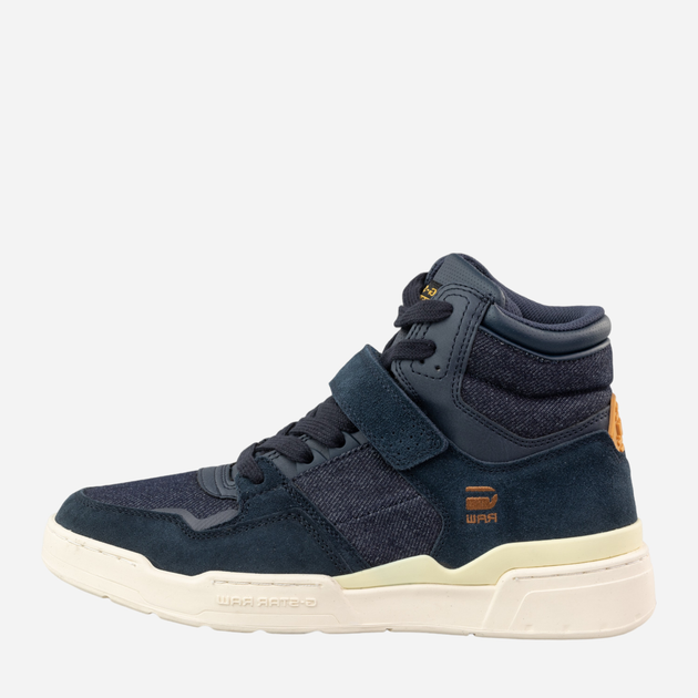 Trzewiki damskie wysokie G-Star Raw ATTACC MID DNM 2241-040717-7300 39 24.5 cm Granatowe (8720656137524) - obraz 3