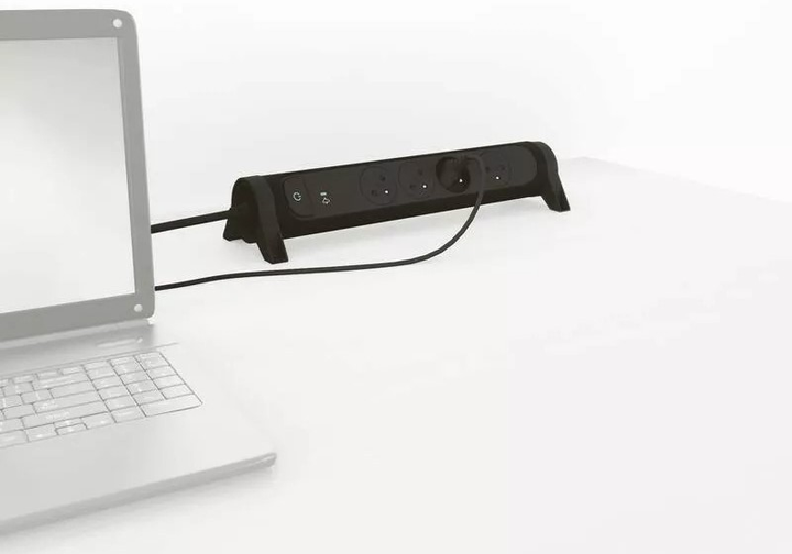 Подовжувач Legrand 4 розетки 1.5 м Black (3414971942684) - зображення 5