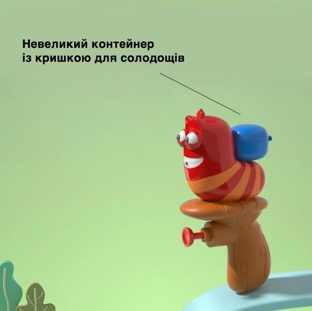 Детский игрушечный водяной пистолет "Larva" + контейнер, цв. красный "G" (82252299) - изображение 3