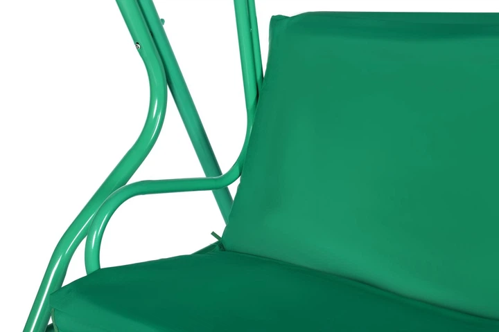 Качель с накрытием 3-местная Funfit Relax 180 см Green, 180 - изображение 9