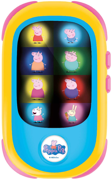 Interaktywna zabawka Lisciani Edukacyjny smartfon Baby Smartphone Świnka Peppa (8008324092253) - obraz 2