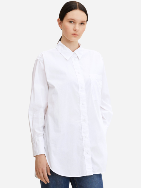 Сорочка жіноча Tom Tailor 1032792 M Біла (4065869249096) - зображення 1