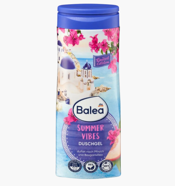 Гель для душу Balea Summer Vibes 300 мл (4066447668087) - Фото 1 Гель для душу Balea Summer Vibes 300 мл (4066447668087) - изображение 1