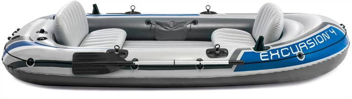 Ponton dmuchany Intex Excursion 4 68324 Szary (6941057463247) - obraz 2