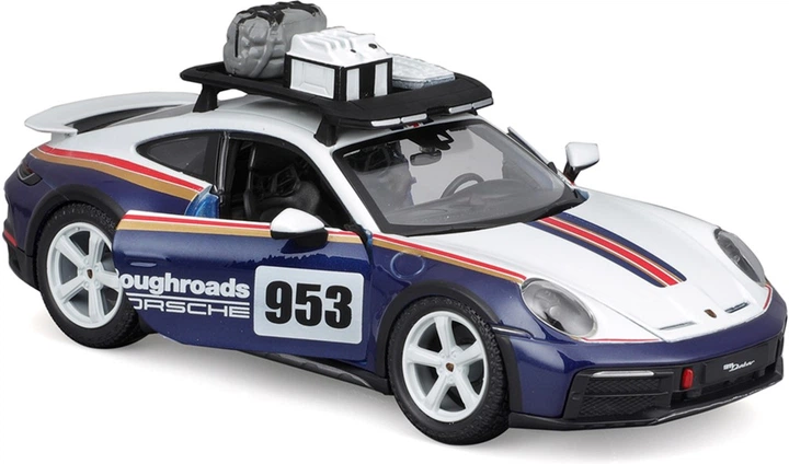 Автомодель Bburago Porsche 911 Dakar 1:24 (4893993280292) - зображення 4