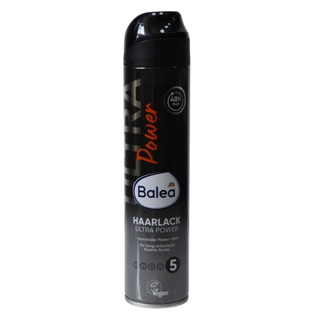 Лак для волосся Balea 300мл №5 Ultra Power - Фото 1 Лак для волосся Balea 300мл №5 Ultra Power - зображення 1