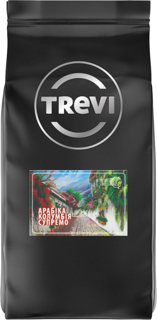 Акція на Кава в зернах Trevi Арабіка Колумбія Супремо 1 кг від Rozetka