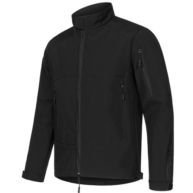 Чоловіча куртка G3 Softshell чорна розмір L - зображення 1