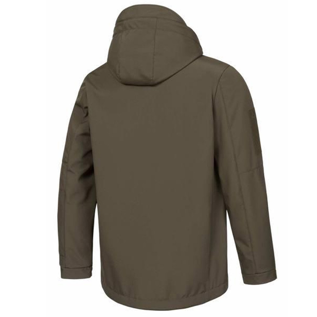 Мужская куртка с капюшоном G4 Softshell олива размер M - изображение 2