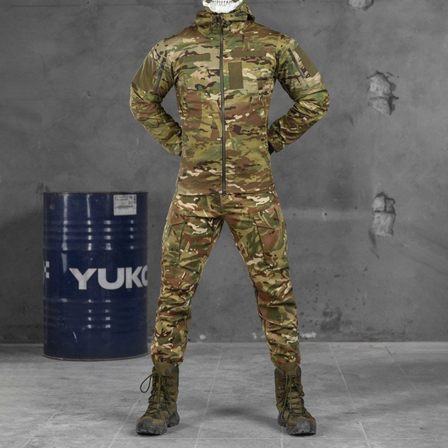 Мужская форма 3в1 Hunter рип-стоп куртка и штаны + убакс мультикам размер 2XL - изображение 2