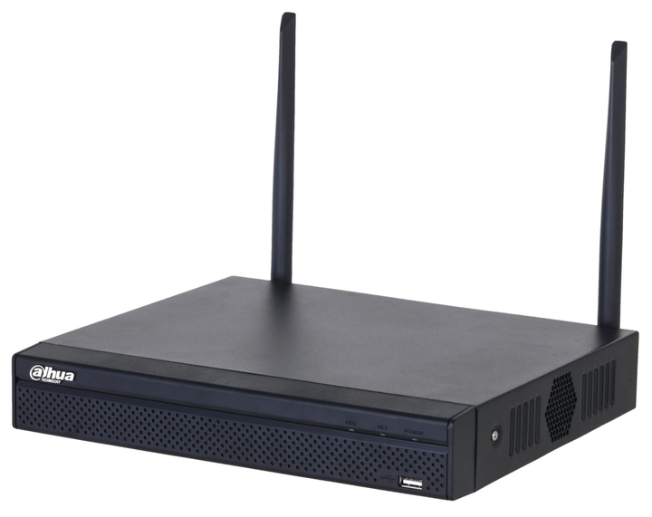 Rejestrator sieciowy Dahua Lite Series Wireless NVR (4-ch) Black (NVR1104HS-W-S2) - obraz 2