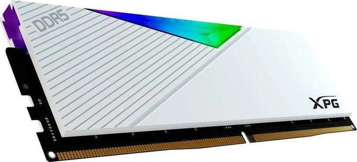 Оперативная память Adata DDR5-5600 65536 МБ PC5-44800 (Kit of 2x32768) XPG White (AX5U5600C3632G-DCLARWH) - изображение 4