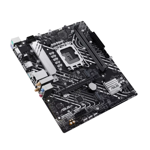 Материнская плата Asus PRIME H610M-A WIFI Socket 1700/Intel/Micro-ATX/1хHDMI/1хDisplayPort - Фото 2 Материнская плата Asus PRIME H610M-A WIFI Socket 1700/Intel/Micro-ATX/1хHDMI/1хDisplayPort - изображение 2