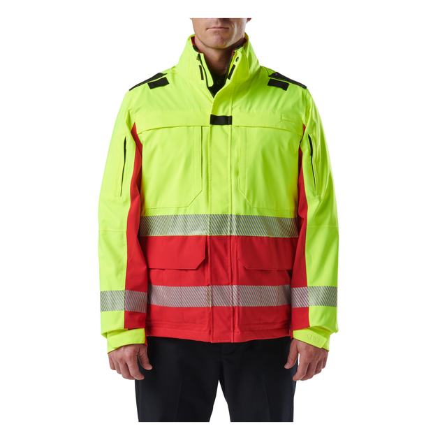 Куртка штормова 5.11 Tactical Responder HI-VIS Parka 2.0 XL Range Red - зображення 1