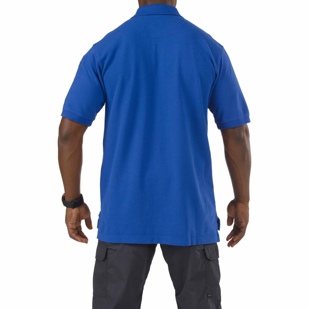 Футболка Поло тактическая с коротким рукавом 5.11 Tactical Professional Polo - Short Sleeve 2XL Academy Blue - изображение 2