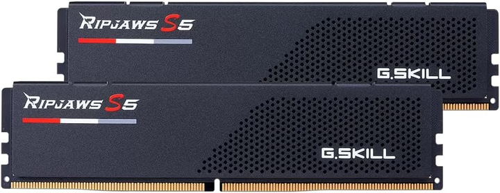 Оперативна пам'ять G.Skill DDR5-6400 49152 МБ PC5-51200 (Kit of 2x24576) Ripjaws S5 Black (F5-6400J3239F24GX2-RS5K) - зображення 1