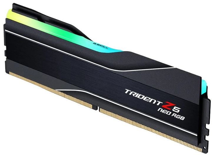 Оперативна пам'ять G.Skill DDR5-6000 49152 МБ PC5-48000 (Kit of 2x24576) Trident Z5 Neo RGB Black (F5-6000J4048F24GX2-TZ5NR) - зображення 2