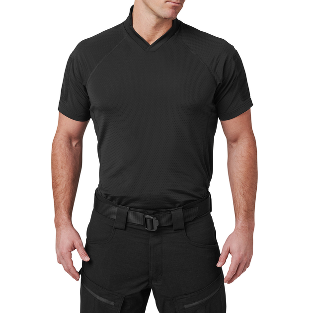 Футболка тактическая потоотводящая 5.11 Tactical® V.XI™ Sigurd S/S Shirt XL Black - изображение 1