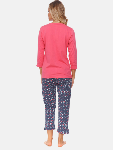 Piżama (bluza + spodnie) damska Doctor Nap PM.4566 XXL Różowa (5903622064717) - obraz 2