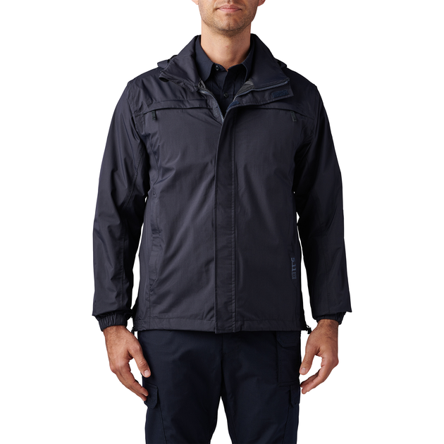 Куртка штормова 5.11 Tactical TacDry Rain Shell 2.0 S Dark Navy - зображення 1