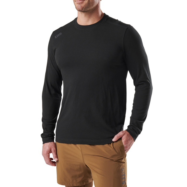 Реглан 5.11 Tactical PT-R Charge Long Sleeve 2.0 M Black - изображение 1