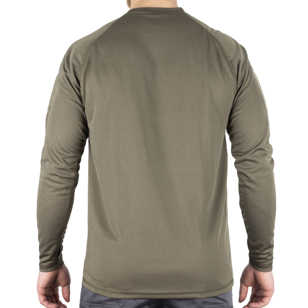 Футболка с длинным рукавом быстросохнущая TACTICAL LONG SLEEVE SHIRT QUICKDRY 3XL Olive - изображение 2