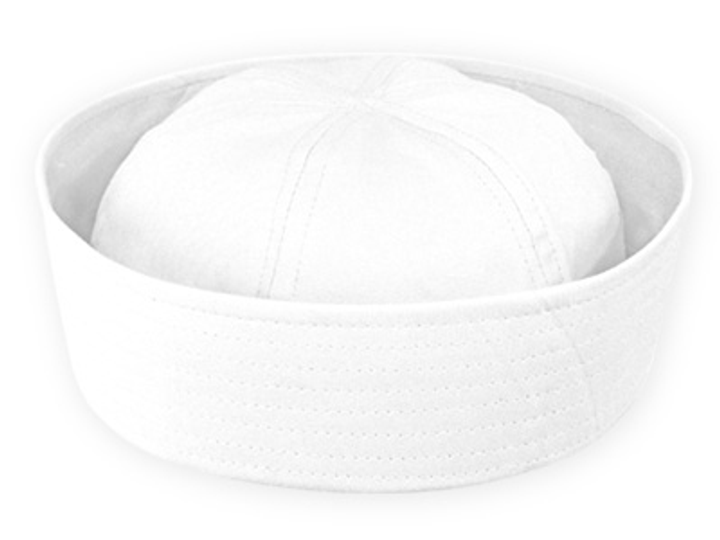 Шапка формена американська Navy US SAILOR HAT L White - зображення 2