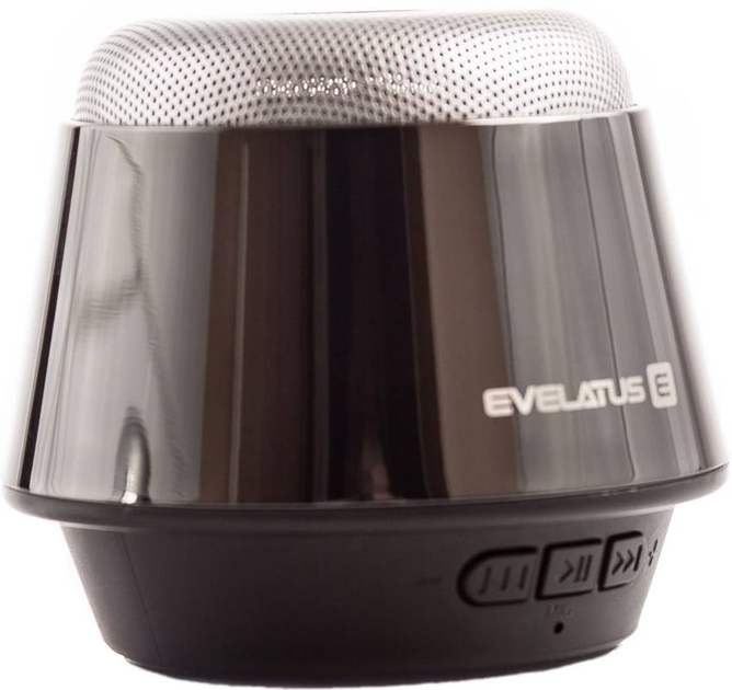 Głośnik przenośny Evelatus Bluetooth Speaker ESP01 Black (ESP01 BLK) - obraz 3