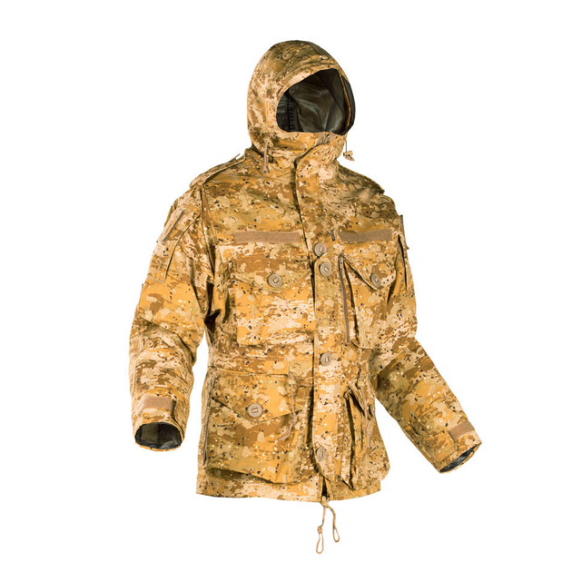 Куртка камуфляжна вологозахисна польова Smock PSWP M/Long Камуфляж "Жаба Степова" - зображення 1