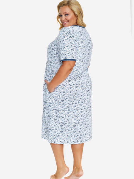 Нічна сорочка жіноча бавовняна Doctor Nap TB.5157 L Різнокольорова (5902701194574) - зображення 2