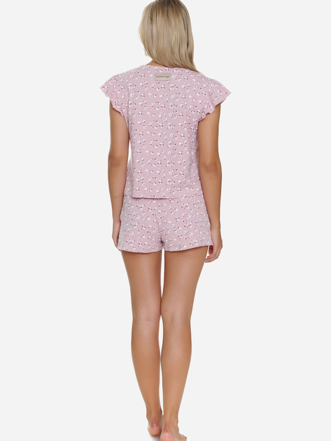 Piżama (T-shirt + szorty) damska Doctor Nap PM.5325 S Różowa (5902701190552) - obraz 2