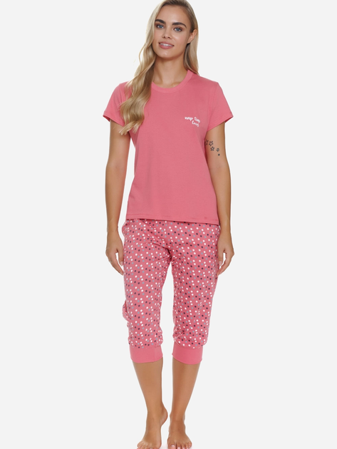 Piżama (T-shirt + bryczesy) damska Doctor Nap PM.5331 L Różowa (5902701191368) - obraz 2